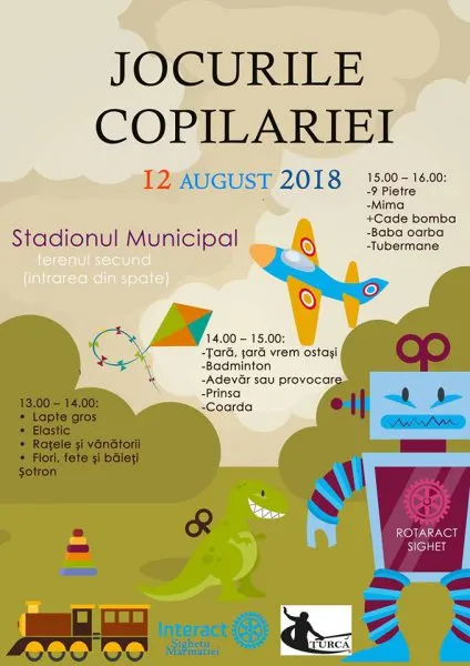 Eveniment aparte în Sighet, cu jocurile copilăriei