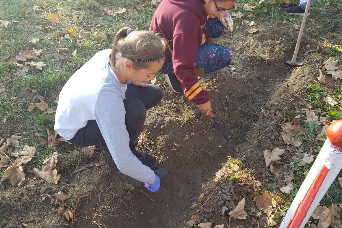 Elevii Școlii "Dr. Ioan Mihalyi de Apșa" au participat la ENO Tree Planting Day