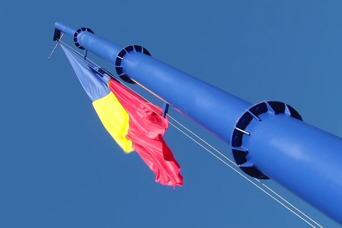 La Tăuții Măgherăuș, Tricolorul a fost arborat pe cel mai înalt catarg din Ardeal