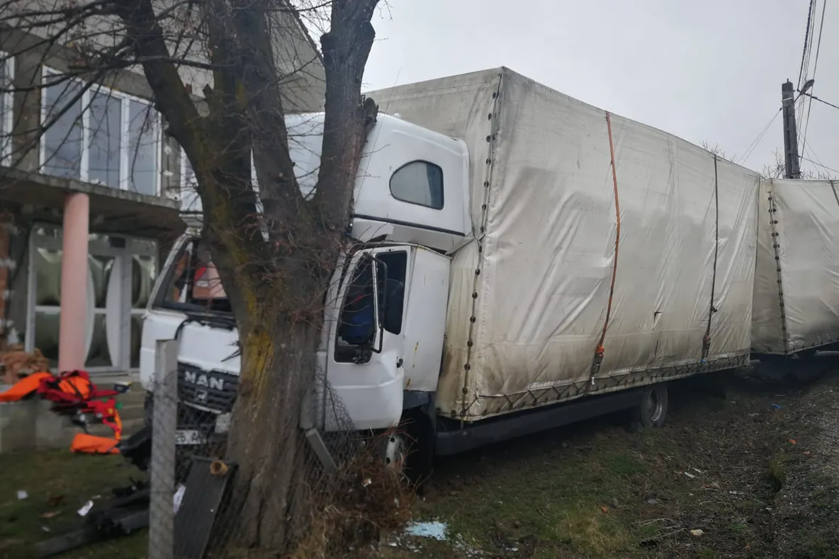 Maramureșean implicat într-un accident rutier în Bistrița Năsăud