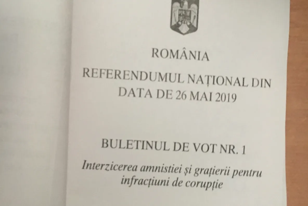 Date parțiale referendum național, în Maramureș