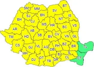 Atenționări meteorologice și pentru Maramureș