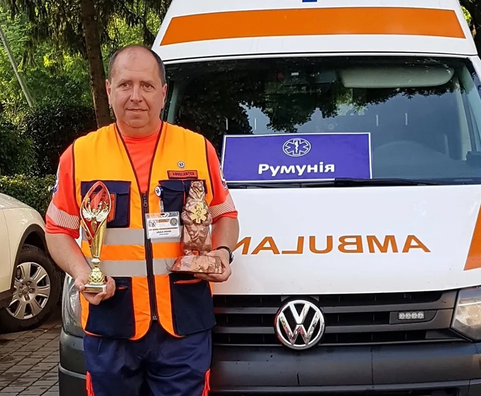 Ambulanțierii maramureșeni în concurs