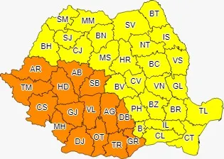 Atenționare meteorologică în Maramureș