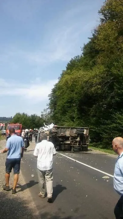 Încă un accident în Maramureș! Trei răniți