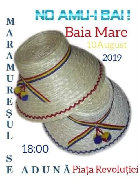 Ora 18: Protest în Piața Revoluției din Baia Mare