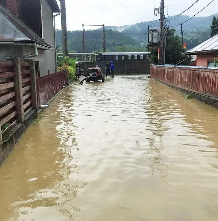 Pagube în valoare de peste 2,4 milioane mii lei produse de fenomenele hidrometeorologice periculoase în Maramureș