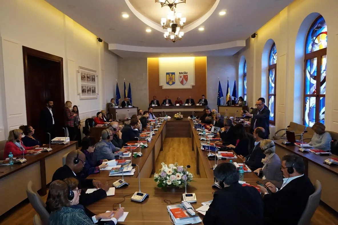 Vizită sindicală internațională la Consiliul Județean Maramureș