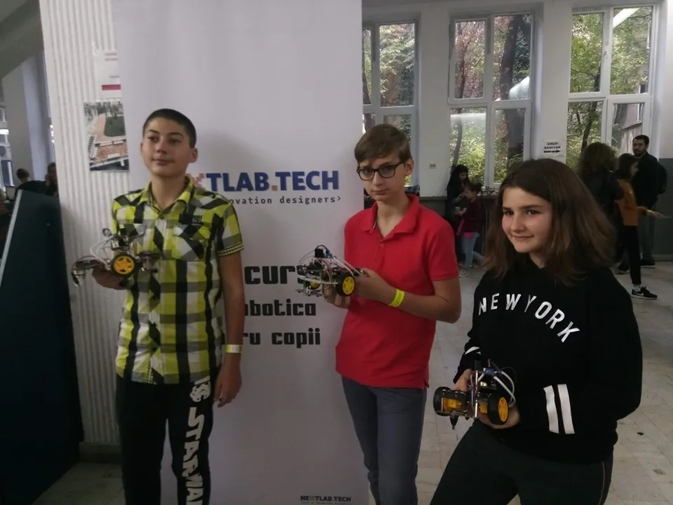 Din nou la înălţime! Elevi băimăreni la concurs de robotică