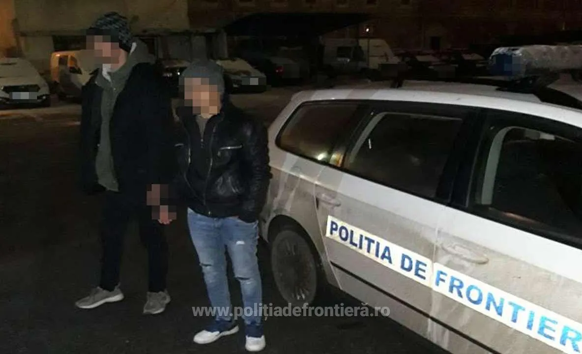 Doi palestinieni opriți din drumul ilegal spre vestul Europei