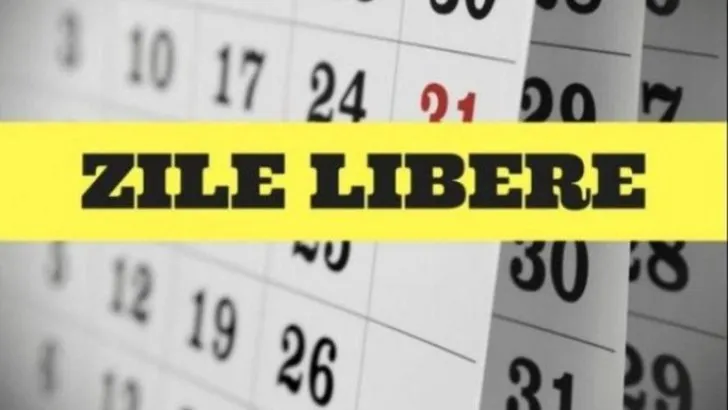 Zile libere 2020: Ce sărbători pică în weekend și câte minivacanțe vor avea românii