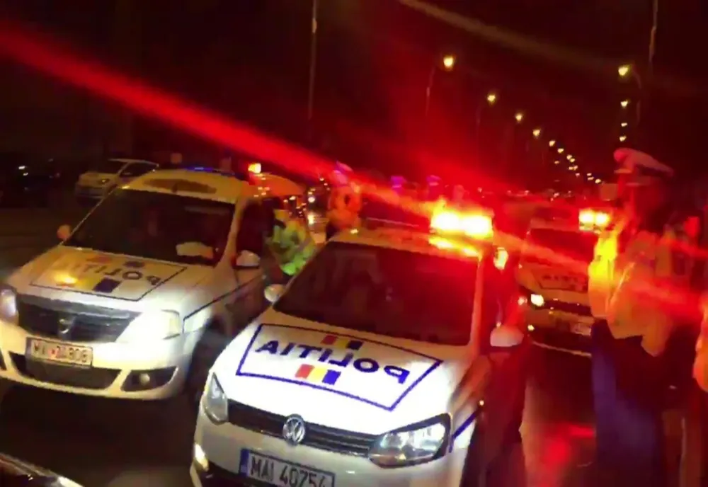 Urmărire pe străzile din Sighetu Marmaţiei! Un şofer petrecăreţ a vrut să scape de poliţişti