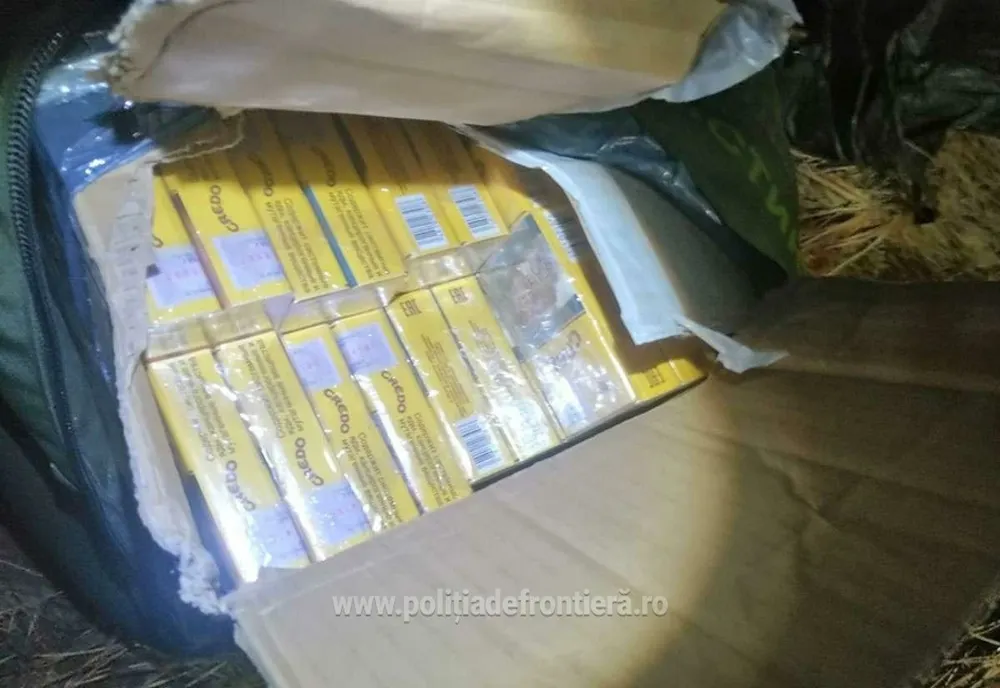 Țigări de contrabandă, interceptate la1.600 metri altitudine, în Munții Maramureșului