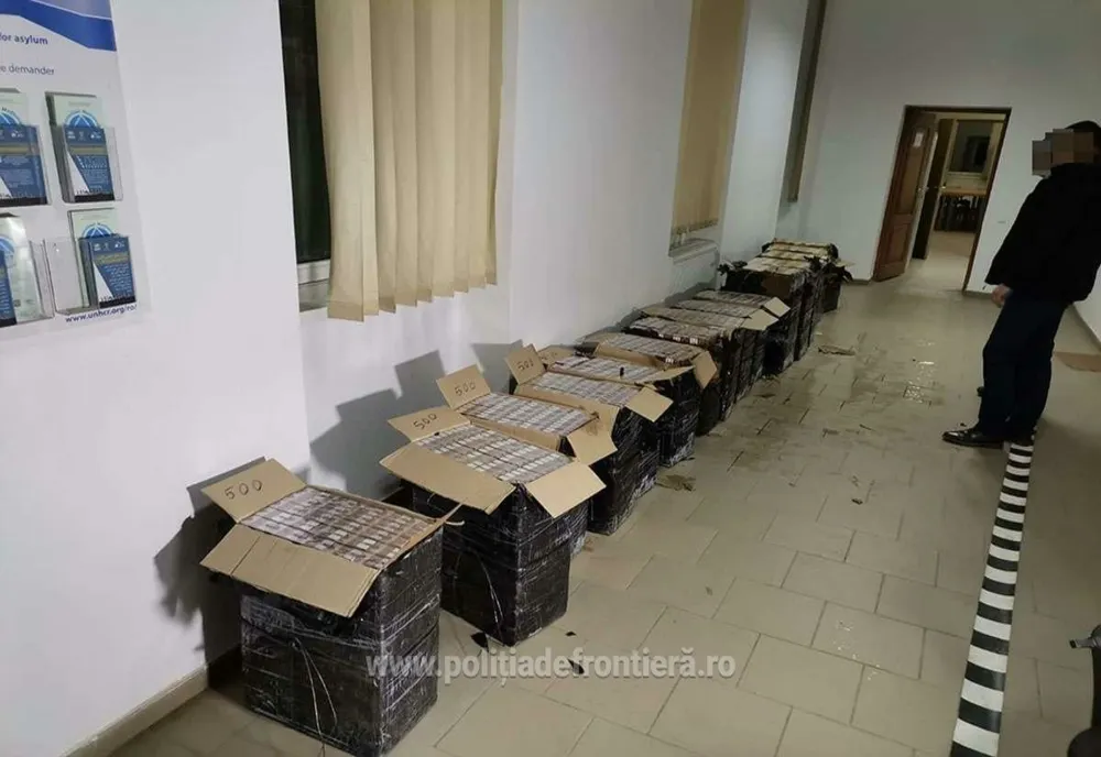 FOTO: Maramureșean, cercetat pentru contrabandă de țigări