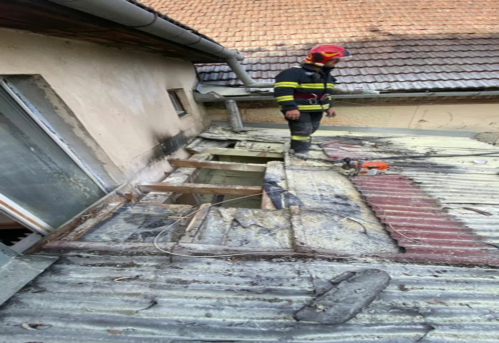 Incendiu la spitalul din Sighetu Marmației! 5 pacienţi au fost evacuaţi