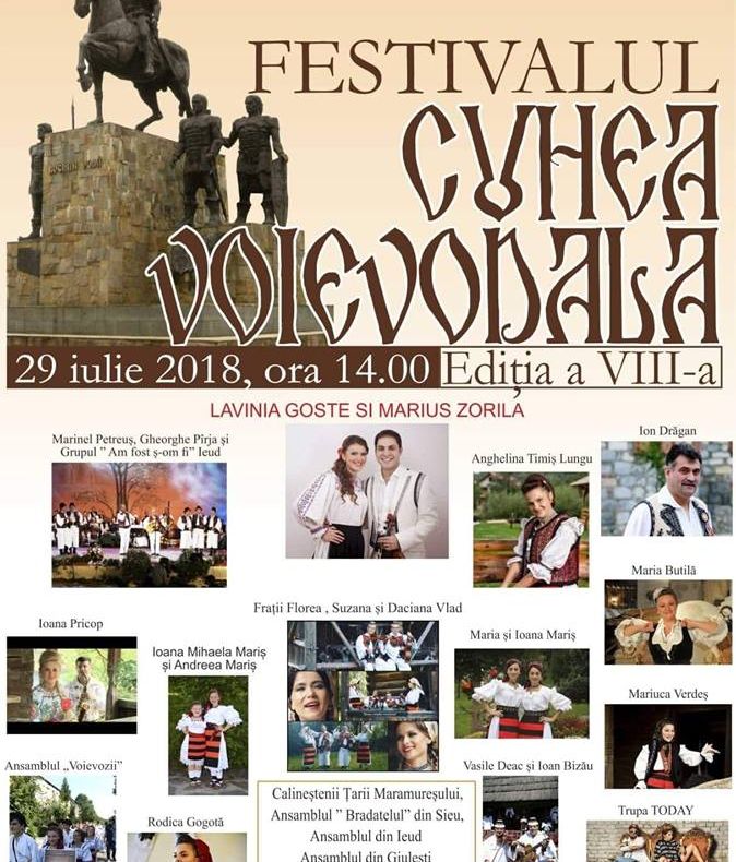 Festivalul Cuhea Voievodală, un eveniment cu tradiție pentru comuna Bogdan Vodă