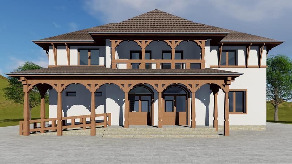 Artitectura specifică satului maramureșean este pusă în valoarea în comuna Bârsana