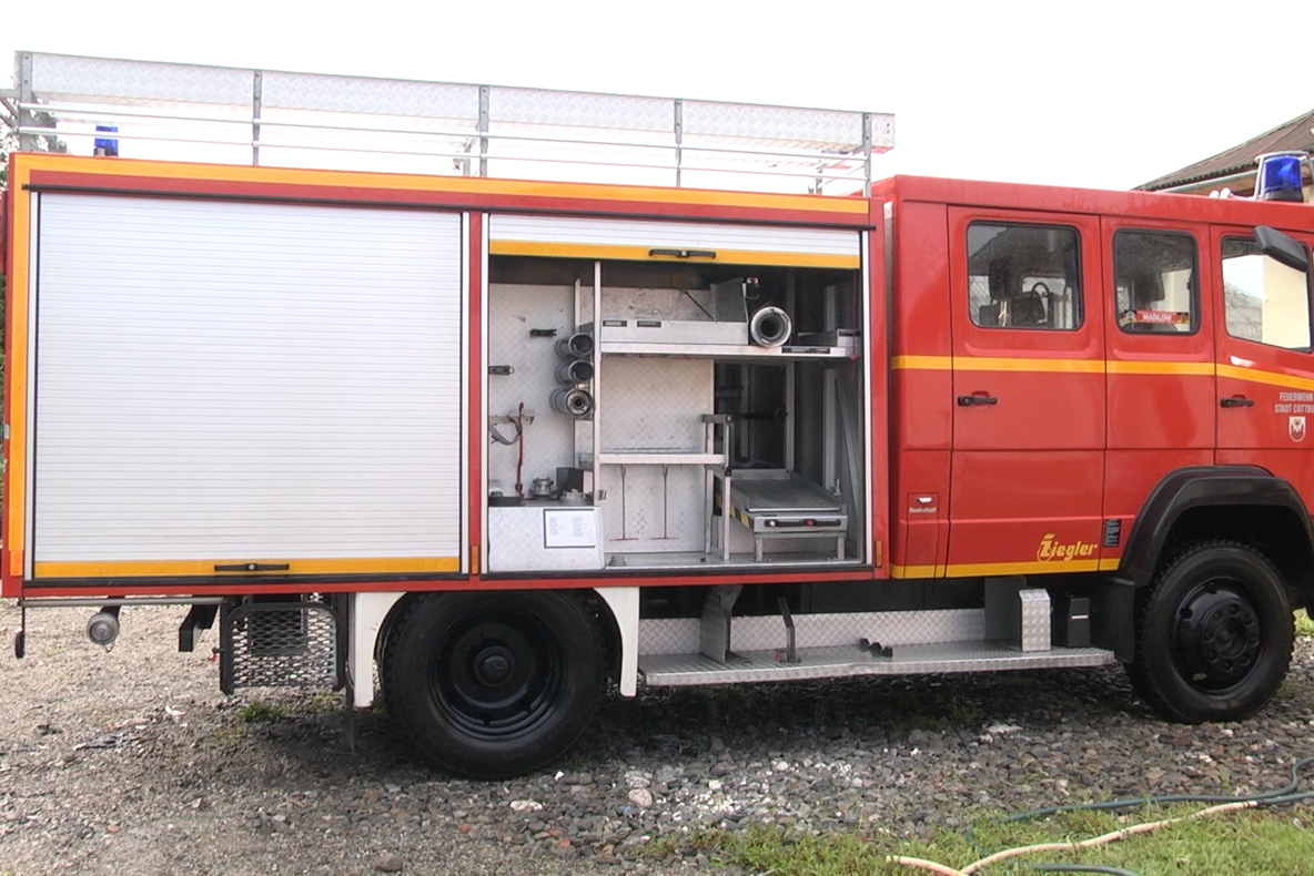 Comuna Bârsana are o nouă autospecială de pompieri