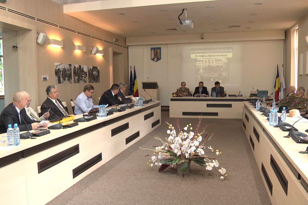 În Sighetu Marmației a avut loc simpozionul ”Anii nesfârșiți ai patriei. Contribuția Armatei Române la realizarea Marii Uniri”