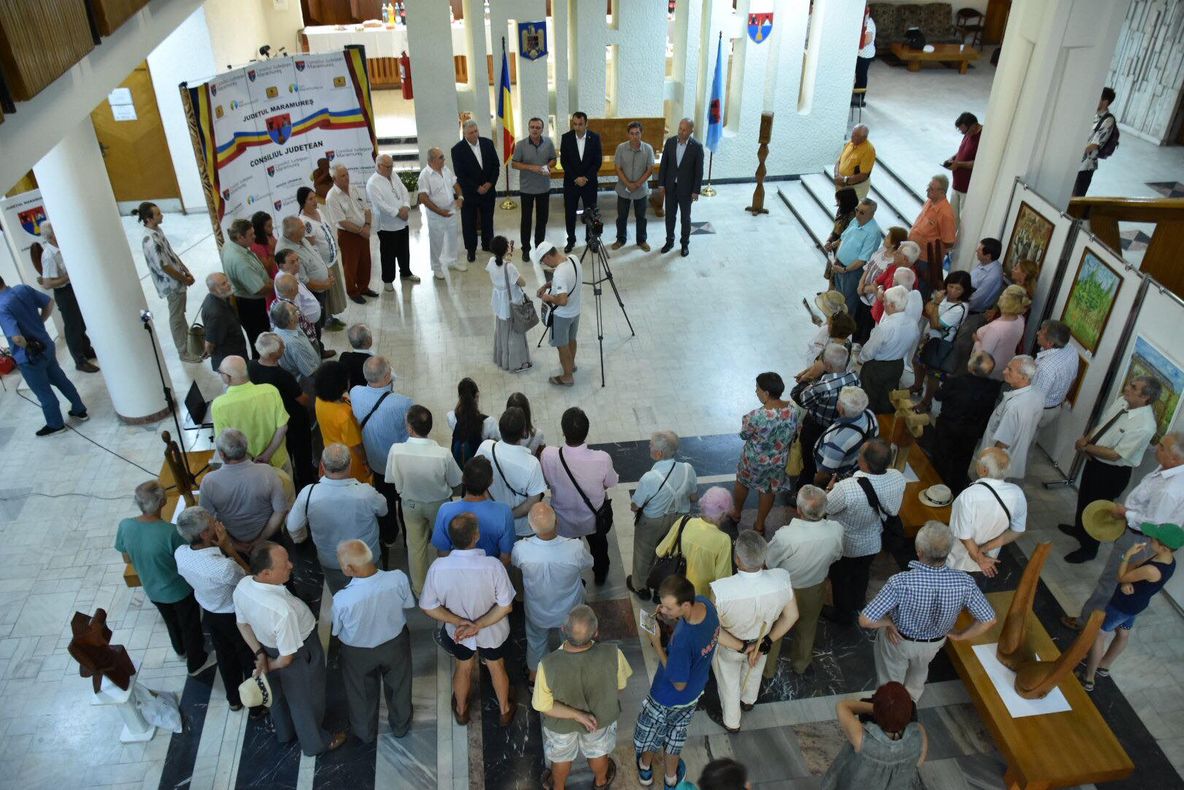 Lemn și culoare la sediul CJ Maramureș