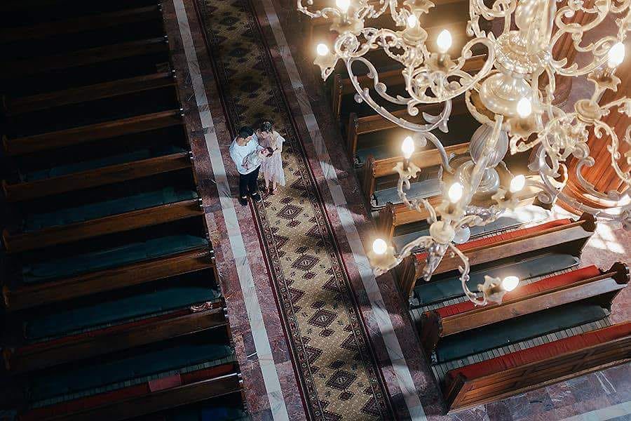 Laura Cosoi și-a botezat fetița în Maramureș