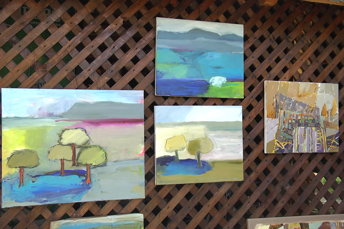 Tabăra internațională de pictură de la Ocna Șugatag a reunit 30 de artiști plastici din 9 țări