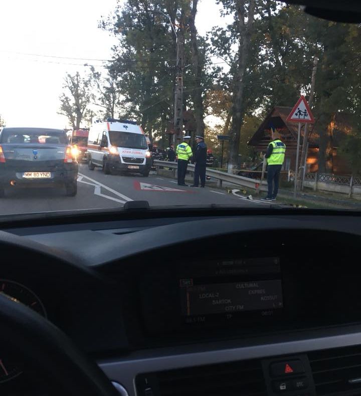 Accident cu 4 răniți, în Satulung