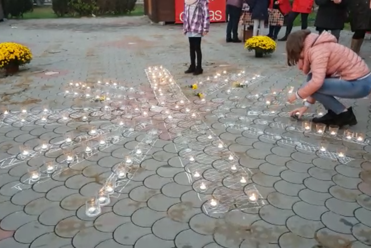 Sighetenii au aprins candele ale solidarității