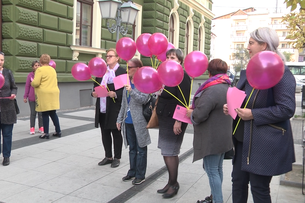 În Sighetu Marmației s-a desfășurat o campanie de prevenire a cancerului la sân