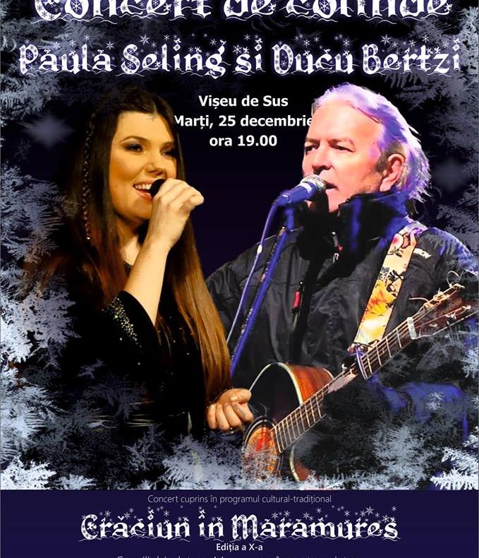 Paula Seling și Ducu Bertzi colindă Maramureșul