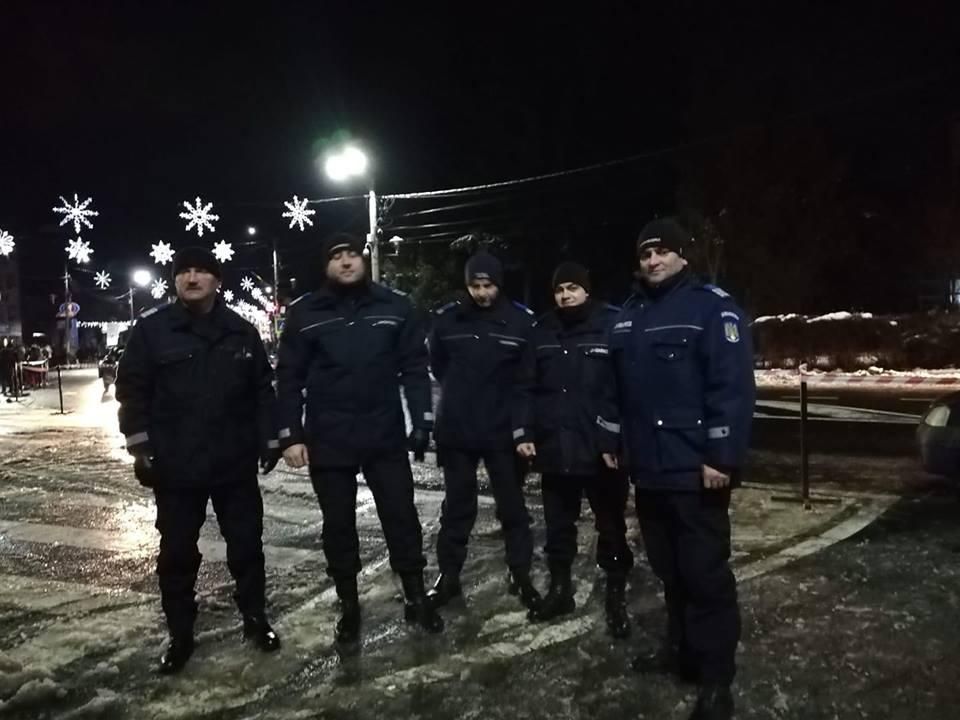 Jandarmii maramureșeni, la datorie de Anul Nou