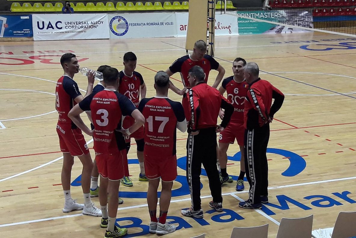 Înfrângere pe teren propriu pentru Știința Explorări Baia Mare în fața celor de la VM Zalău