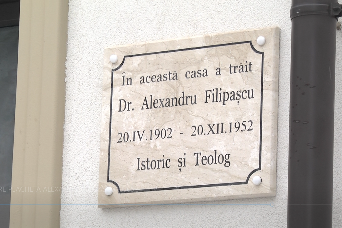 A fost dezvelită o placă memorială pentru Alexandru Filipașcu