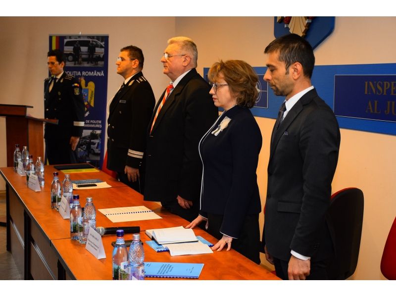 Evaluarea activității și a rezultatelor obținute de polițiștii maramureșeni în anul 2018