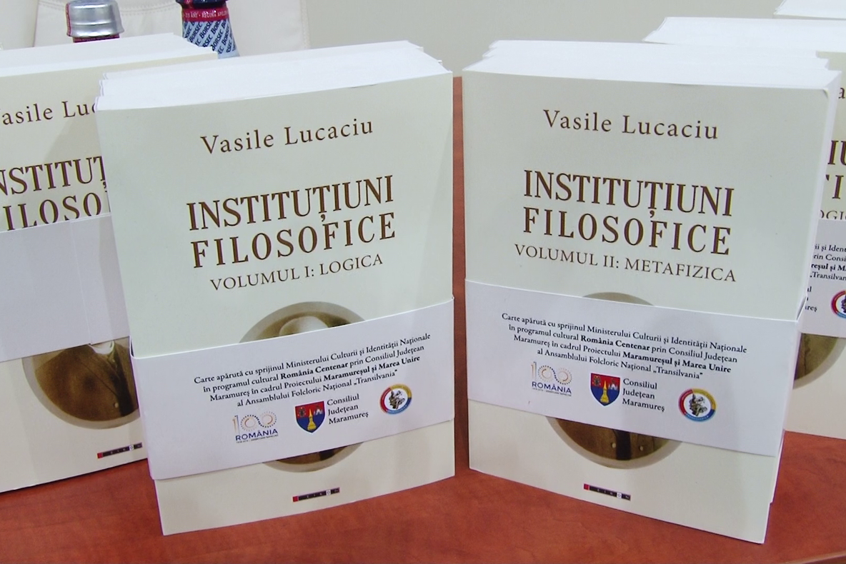 ”Instituțiuni filosofice”, lucrare lansată în ziua în care se împlinesc 167 de ani de la nașterea ctitorului Marii Uniri