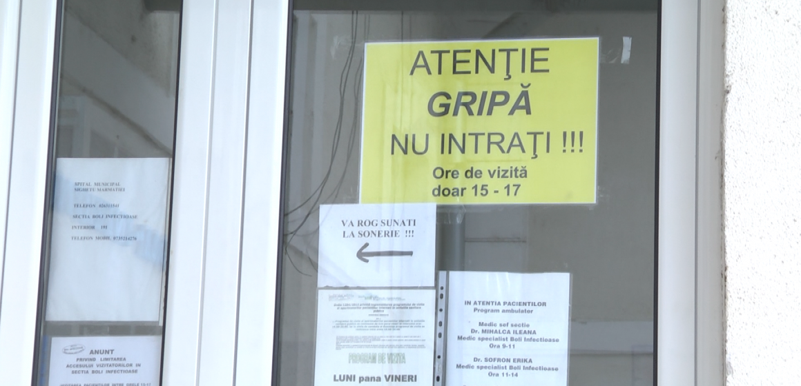 Reguli stricte în spitalele din Maramureș din cauza gripei