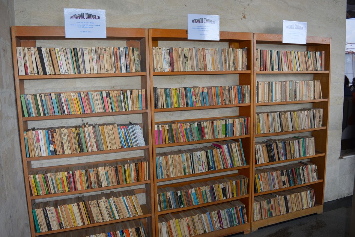 Anticariatul Donatorilor, un proiect de succes care se reia la Biblioteca Județeană