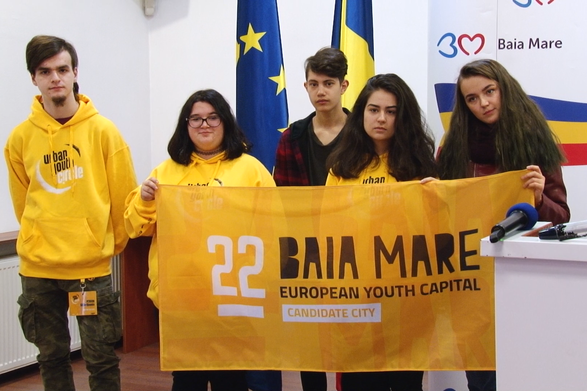 Municipiul Baia Mare, în finala pentru Capitala Europeană a Tineretului 2022