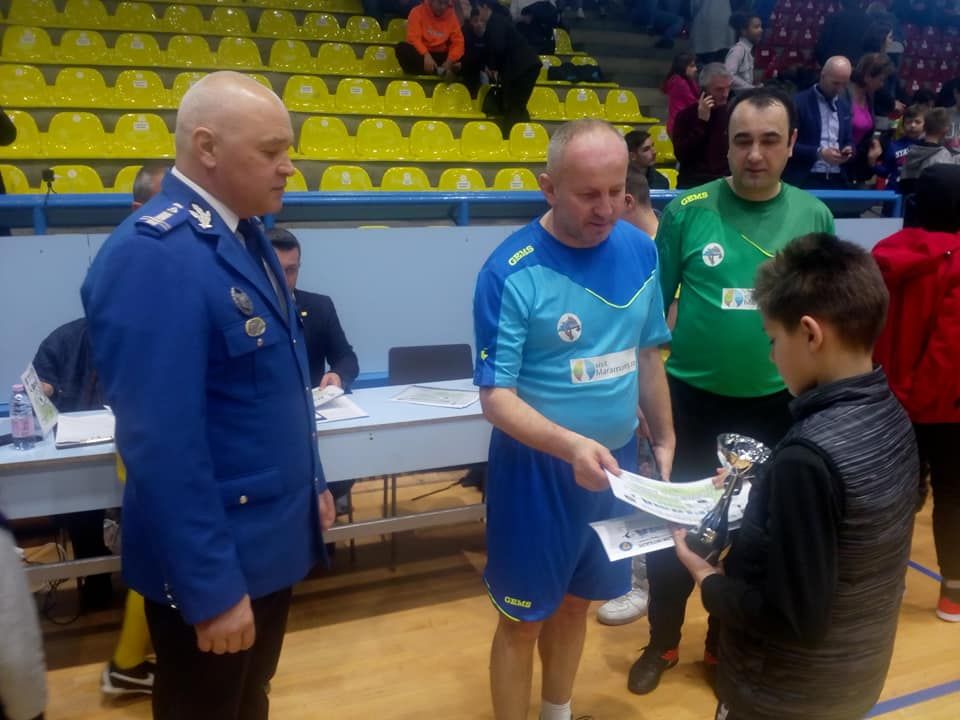 Jandarmeria Maramureș: Meci de fotbal caritabil