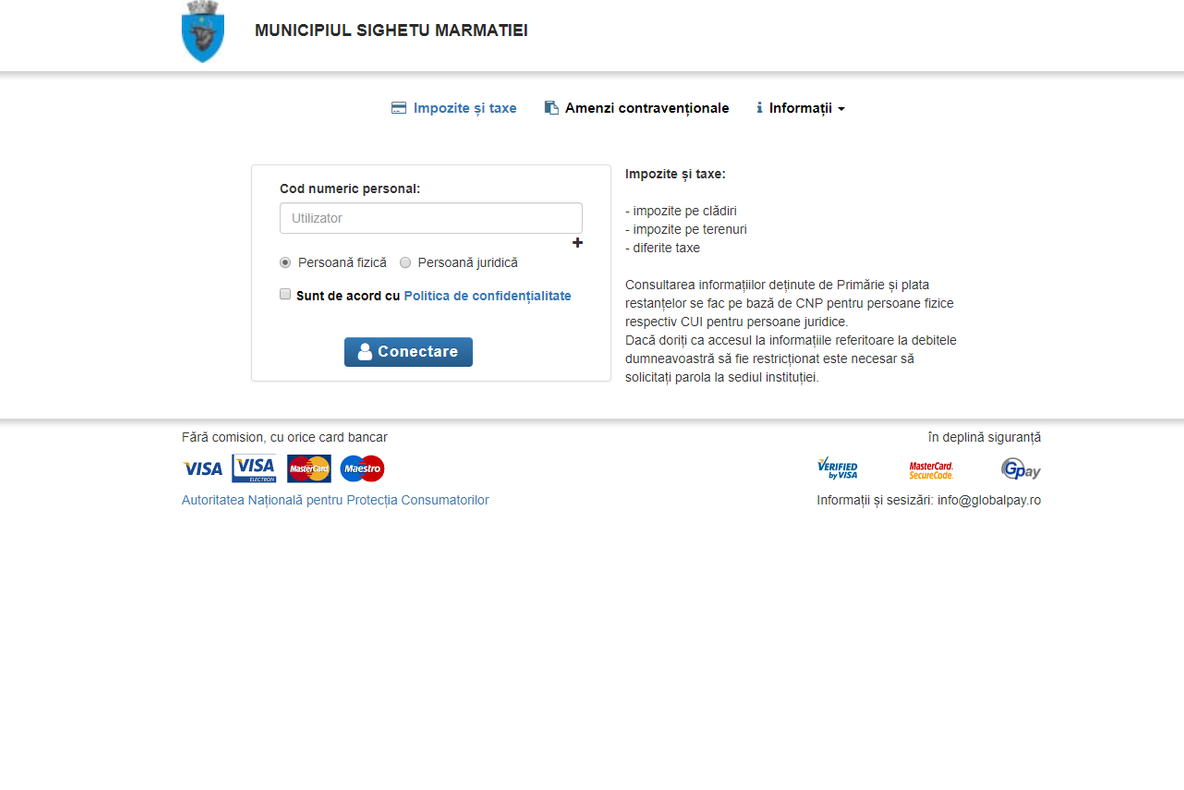 Plata online a impozitelor, la modă în rândul sighetenilor