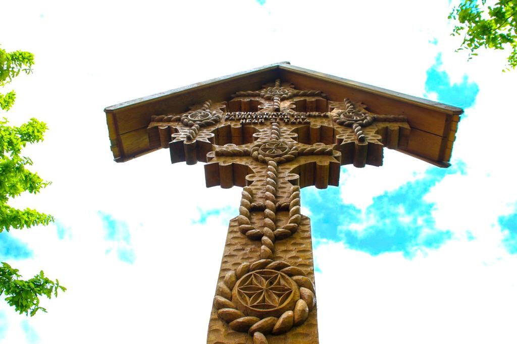 S-a sfințit troița de la Muzeul Satului din Baia Mare