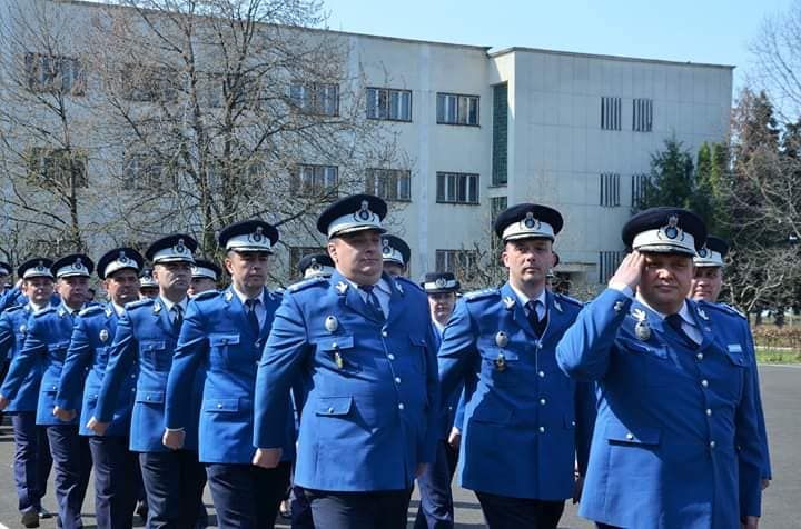 Ceremonial militar organizat cu ocazia Zilei Jandarmeriei Române