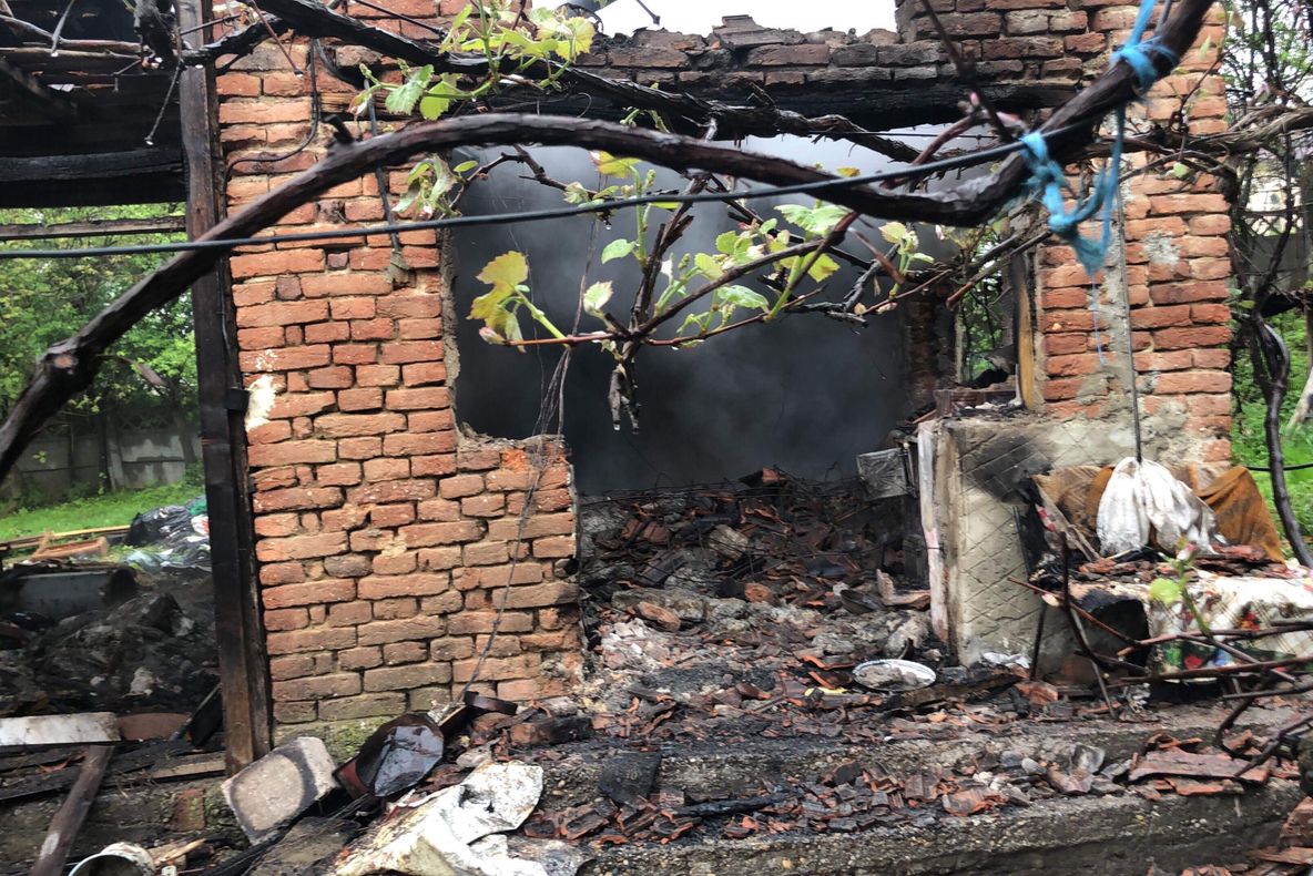 Incendiu cu o victimă, în ziua de Paști!