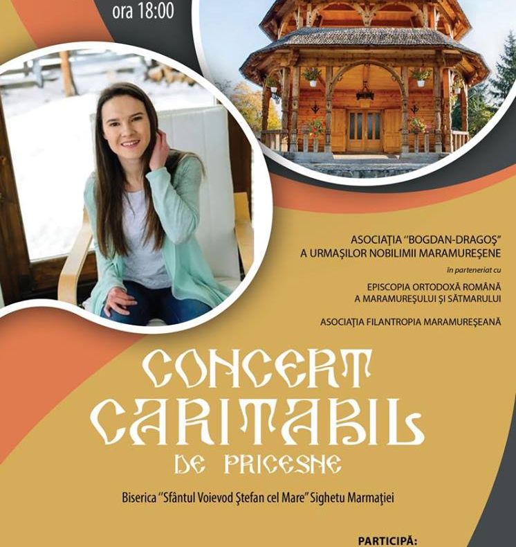 ÎN SPRIJINUL OANEI PUICAR: Concert caritabil de pricesne în Sighetu Marmației