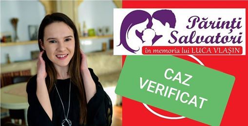 Apel umanitar pentru Oana!