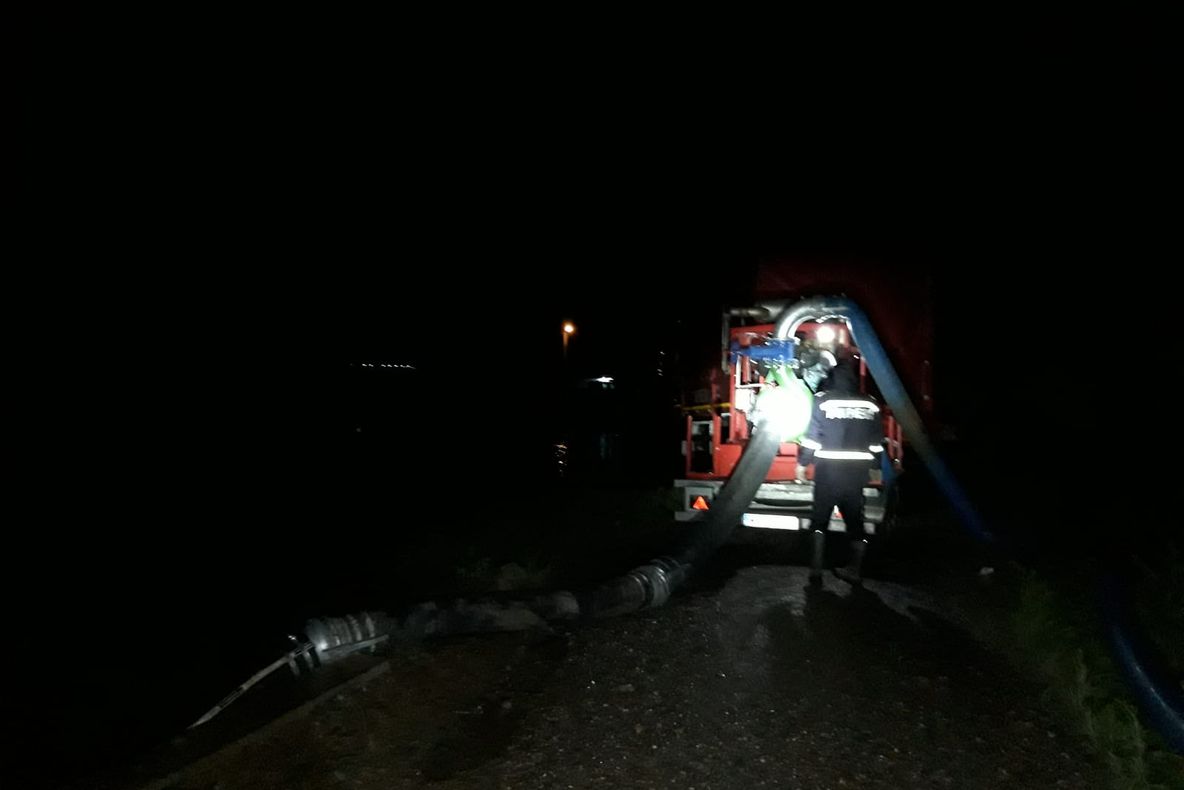 11,4 milioane lei pagube produse de inundații în Vișeu de Sus