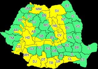 Cod galben în Maramureș