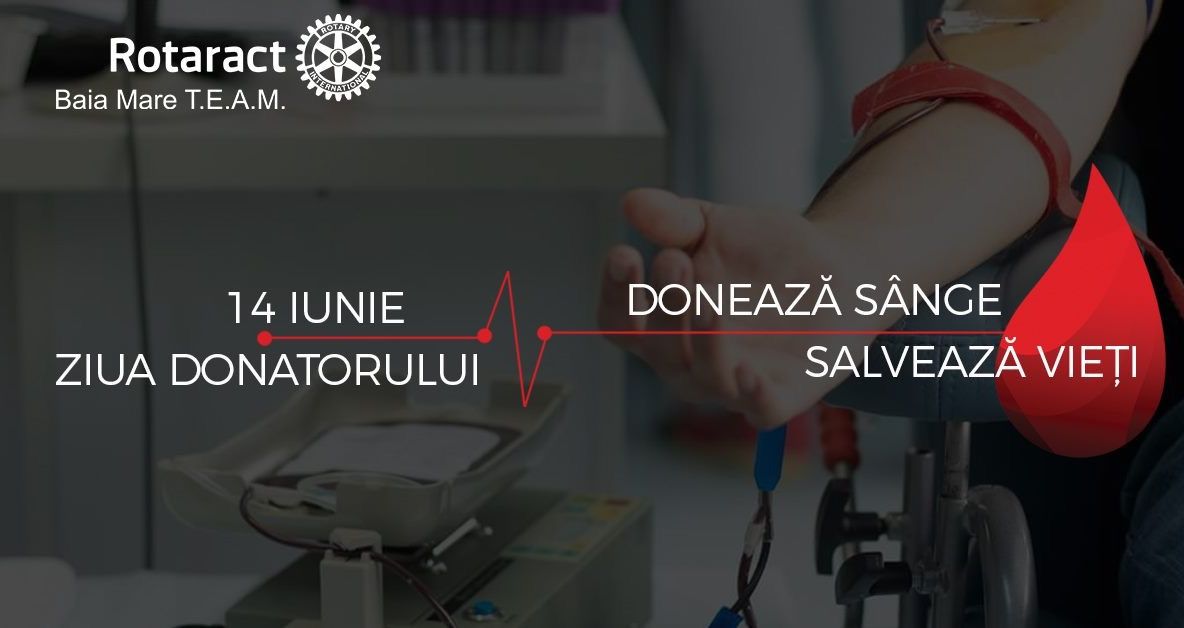 Donează sânge! Salvează vieți!