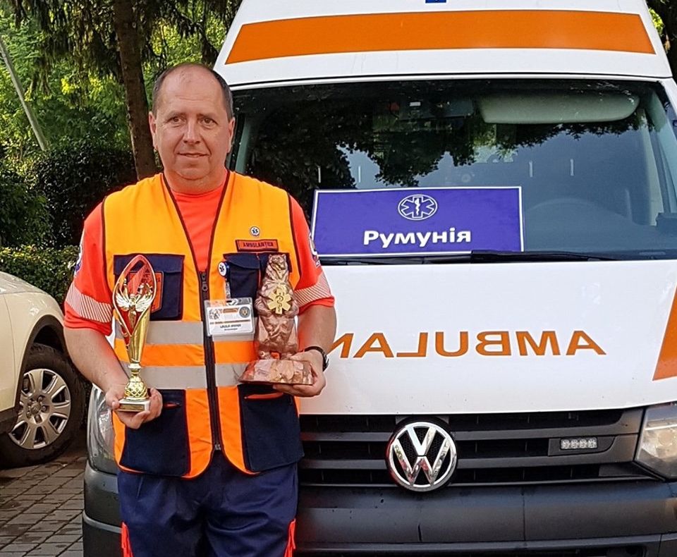 Ambulanțierii maramureșeni în concurs