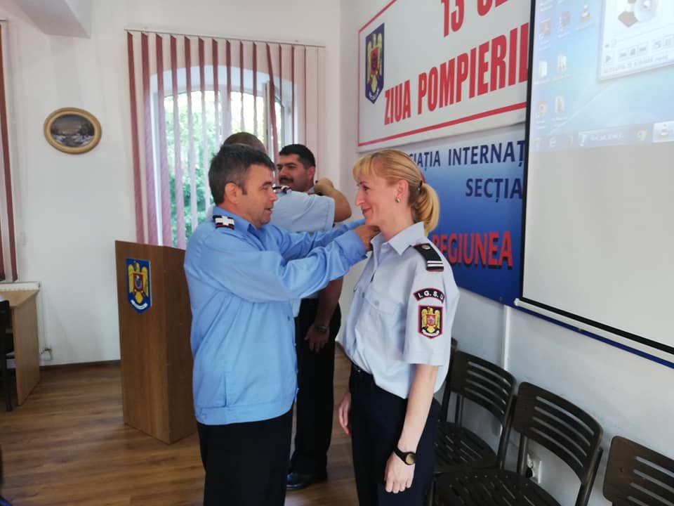 Înaintări în grad la ISU Maramureș